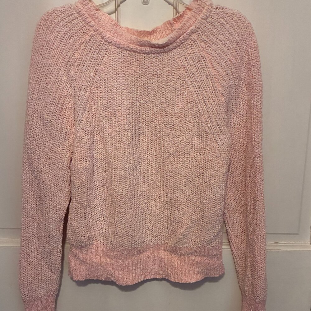 Free People Creamy Orange Sweater